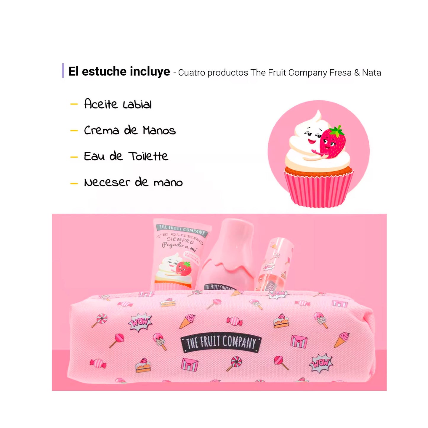 Set Pack Regalo Fresa y Nata – TFC