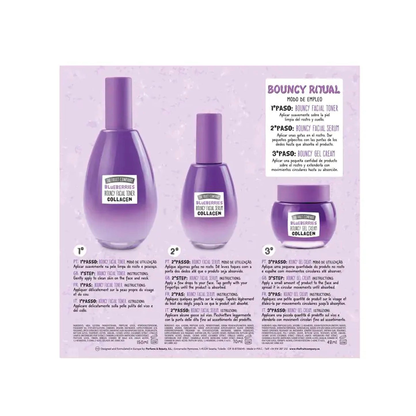 Set Tratamiento Facial Bouncy Ritual – TFC