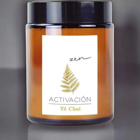 Vela Te Chai 125 gr Ambar Zen
