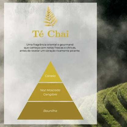 Vela Te Chai 125 gr Ambar Zen