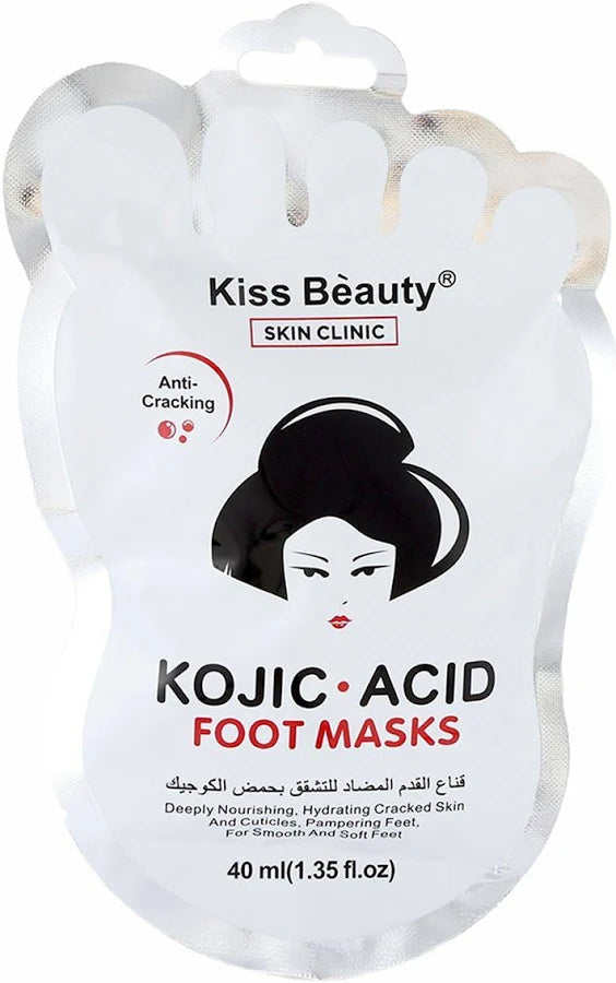 Mascarilla para Pies Koreana Acido Kojico - Kiss Beauty