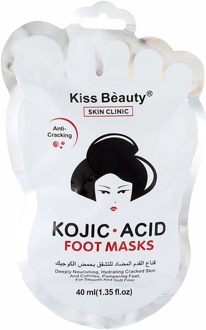 Mascarilla para Pies Koreana Acido Kojico - Kiss Beauty
