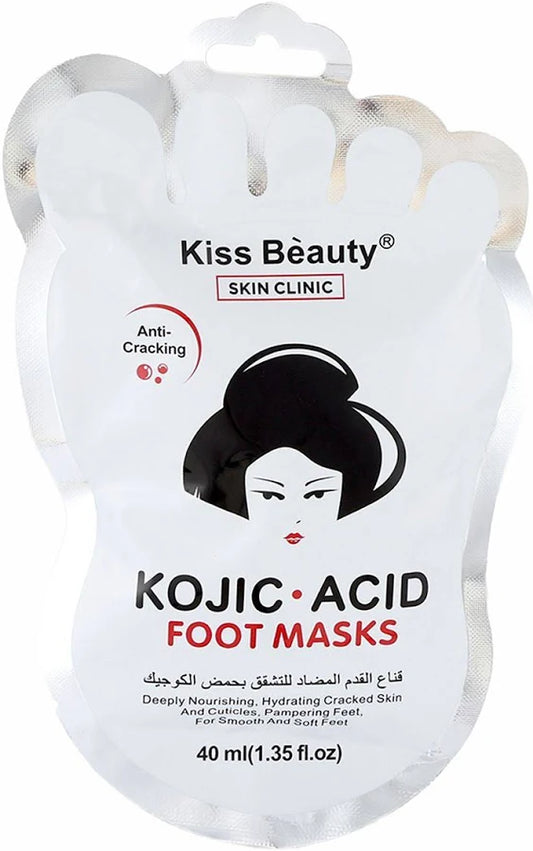 Mascarilla para Pies Koreana Acido Kojico - Kiss Beauty