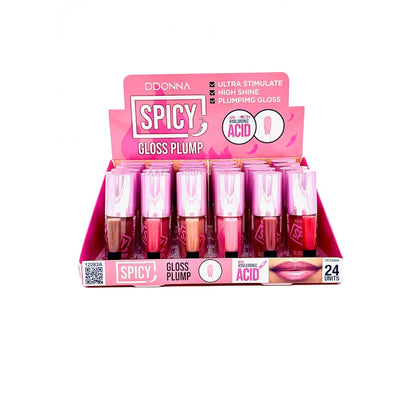 Brillo de labios voluminizador-Spicy Gloss Plump - D'donna