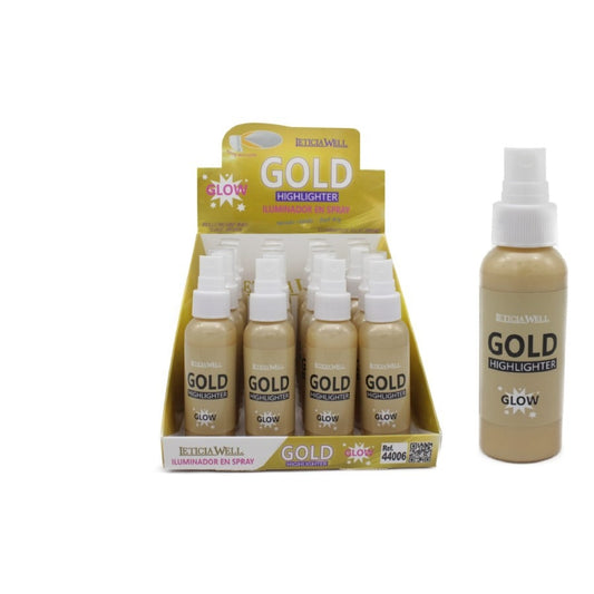 SPRAY ILUMINADOR GOLD GLOW - LETICIA WELL