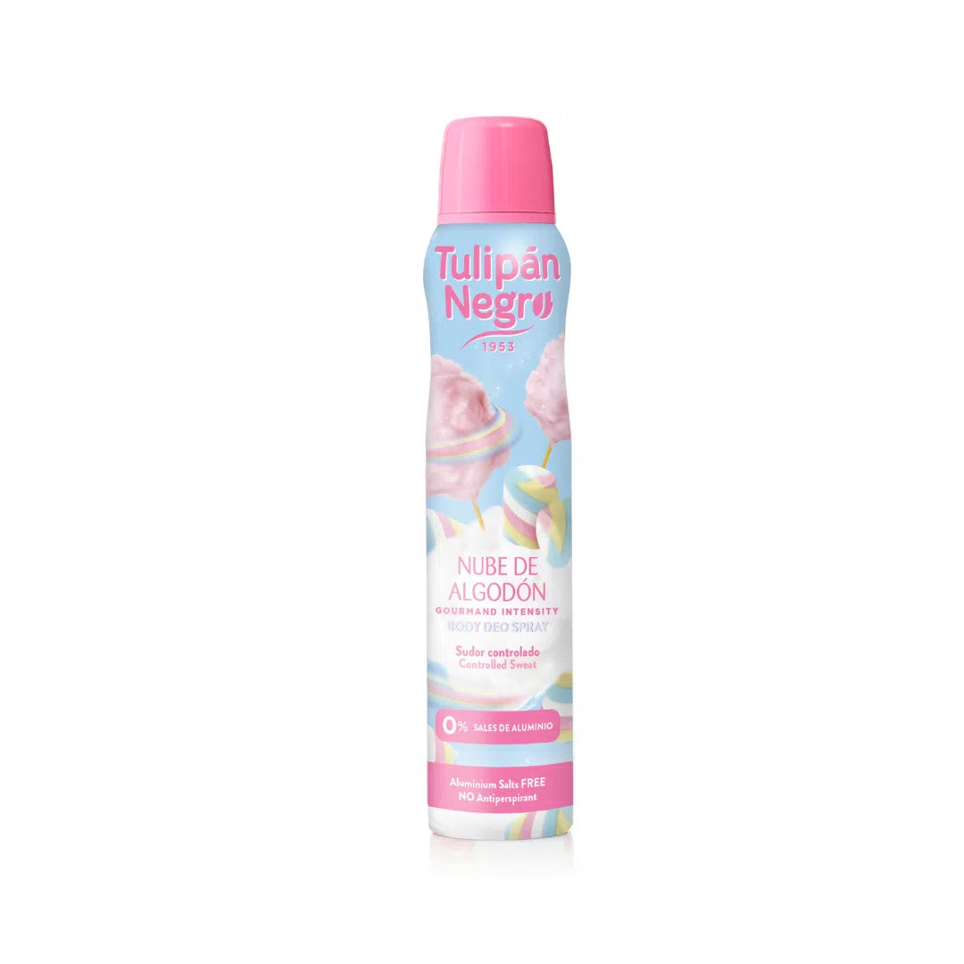 DESODORANTE SPRAY NUBE DE ALGODÓN 200ml - TULIPÁN NEGRO