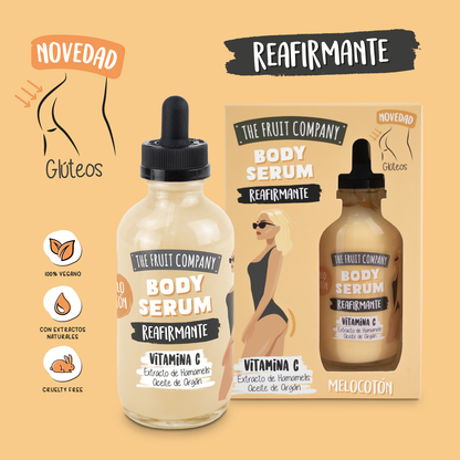 BODY SERUM REAFIRMANTE PARA GLÚTEOS - MELOCOTÓN - THE FRUIT COMPANY