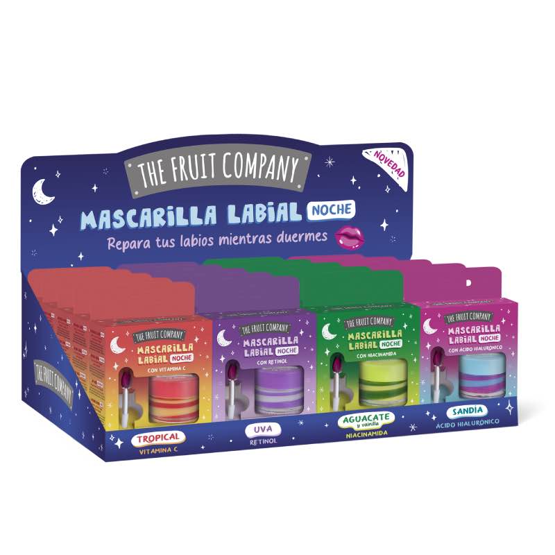 Mascarilla Labial Noche Aguacate y Vainilla – Niacinamida - The Fruit Company