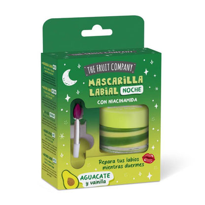 Mascarilla Labial Noche Aguacate y Vainilla – Niacinamida - The Fruit Company