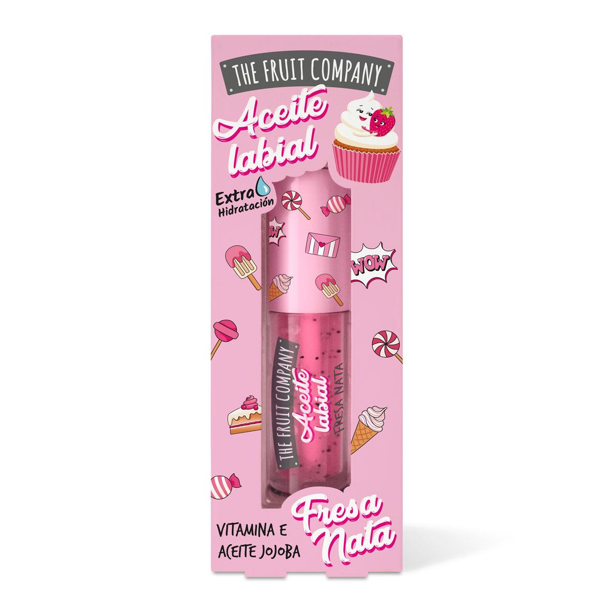 Aceite Labial Fresa Nata - THE FRUIT COMPANY