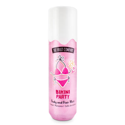 BRILLI BRILLI BODY AND HAIR MIST “BIKINI PARTY” FRESA, MANZANA, CAÑA DE AZÚCAR - THE FRUIT COMPANY