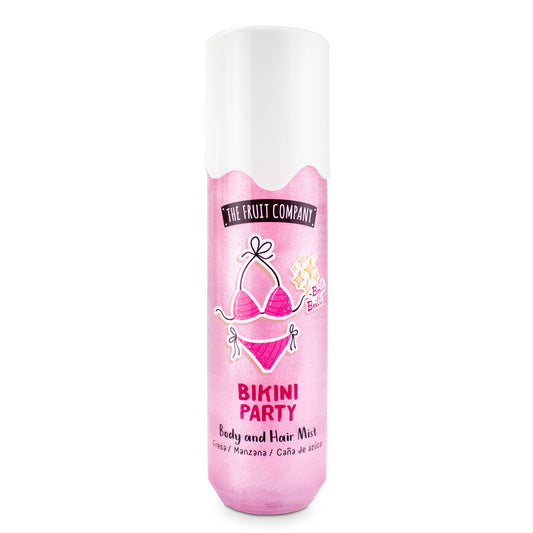 BRILLI BRILLI BODY AND HAIR MIST “BIKINI PARTY” FRESA, MANZANA, CAÑA DE AZÚCAR - THE FRUIT COMPANY