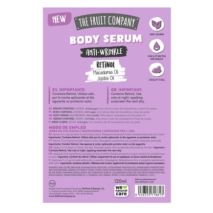 BODY SERUM ANTIARRUGAS PARA ESCOTE - MORAS - THE FRUIT COMPANY