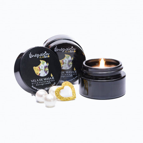 Vela de Masaje con Feromonas | Fruta de la Pasión 20 ml