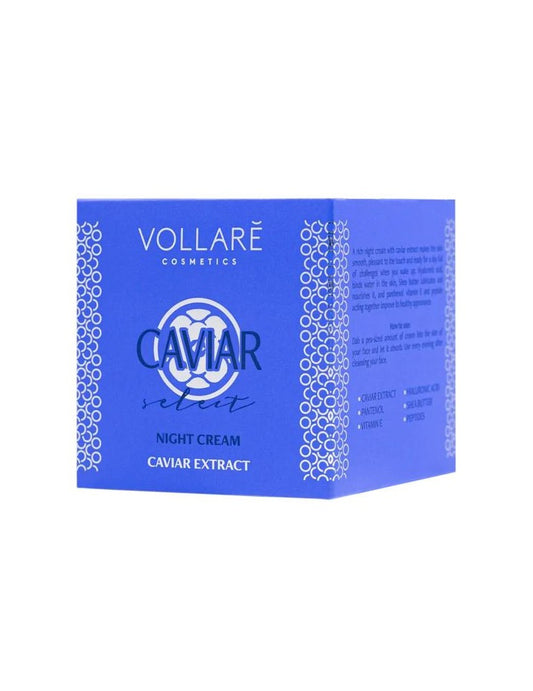 Crema de noche al caviar 50 ml - VOLLARE